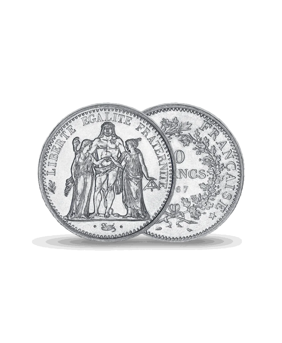 Pièce de 10 francs HERCULE Argent disponible chez VIRTU LUXURY
