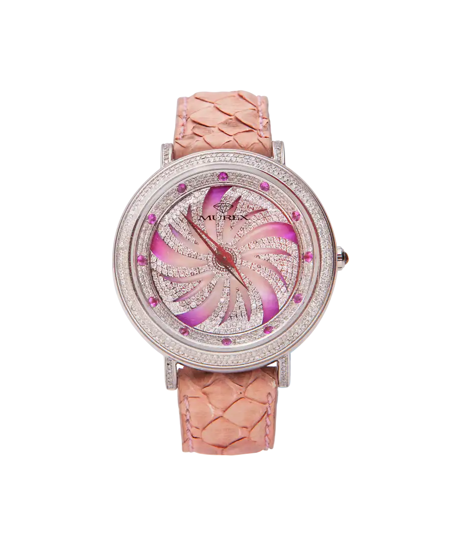 ساعة RSL925 بايثون مع ألماس وياقوت. متوفرة لدى VIRTU LUXURY.