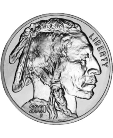 avers de la Pièce AMERICAN BUFFALO disponible chez VIRTU LUXURY