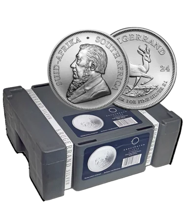 صندوق وحش (MONSTER BOX) يحتوي على 500 قطعة من كروغ راند 500 أوقية فضة لدى VIRTU LUXURY